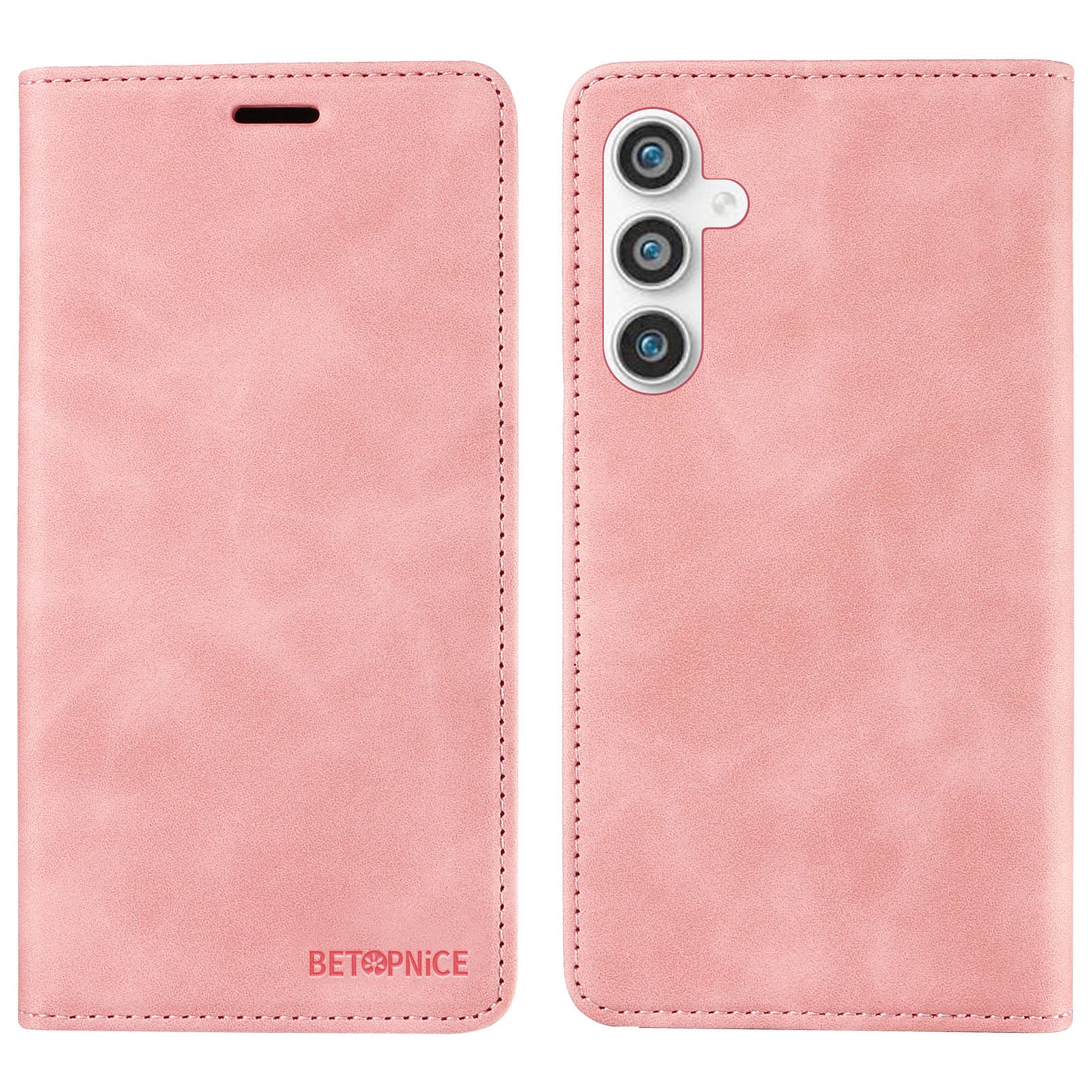 BETOPNICE 003 Stand Phone Case For Samsung Galaxy S23 FE PU Leather Flip Cover RFID Blocking Wallet BETOPNICE 003 Stand Phone Case For Samsung Galaxy S23 FE PU Leather Flip Cover RFID Blocking Wallet